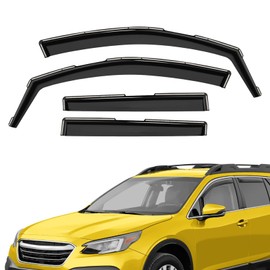 Extra Durable Window Deflectors in-Channel Window Visors Rain Guards Fit for Outback 2020-2025, Sun Visors, Wind VentVisors, Vent Shades, Exterior Car Accessories - 4 pcs. AG0774