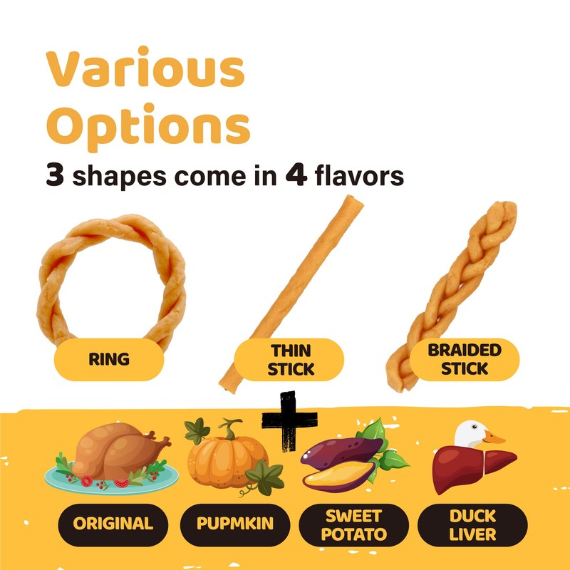 iPaw Turkey Dog Treats, All Natural Human Grade Dog Treat,