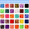 Nutabevr 2500 Loom Bands Set, 40 Grid Plastic Rubber Bands