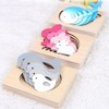 jojofuny 1 Set Multi Layered Puzzles Cartoon Bunny Rabbit 3D