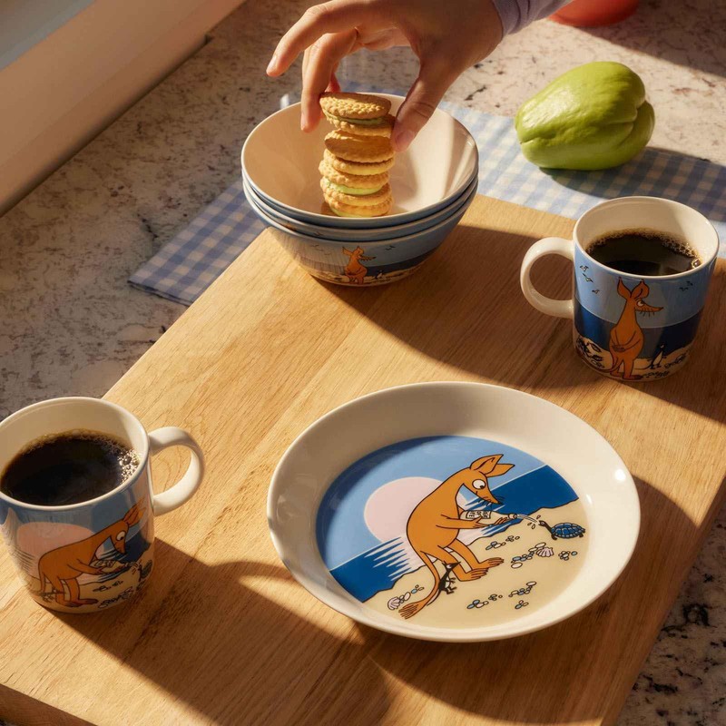 Arabia Moomin Cup Sniff Blue 0.3 L