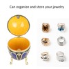 Egg Trinket Box Exquisite Jewelry Ring Holder Storage Box Home