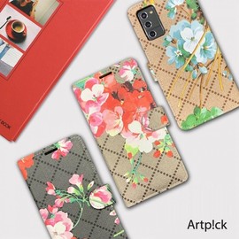 Flower Diary Galaxy S25 Ultra SM-S938N Galaxy S25 Ultra/Art Pick Flower D Black