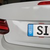 Simple-Fix RS Red Exclusive Frameless Universal License Plate Holder Complete