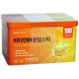 Chong Kun Dang Vitamin C Powder Stick 2.5g x 180 Packets Zinc Costco / 종근당 비타민C 분말스틱 2.5g x 180포 아연 코스트코