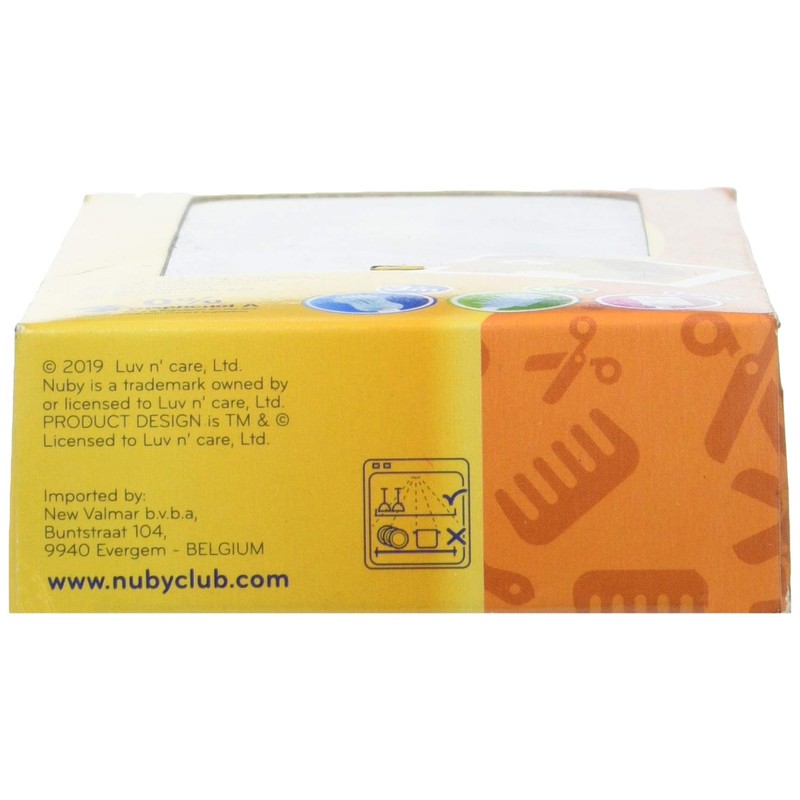 Nuby ID754BLUE Zahnputztrainer-Set, blau