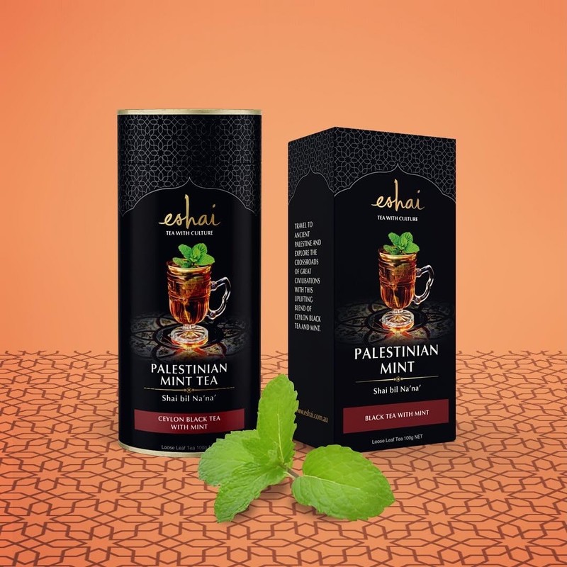 Eshai Palestinian Mint Tea (Shai bil Na’na’) - Black Tea