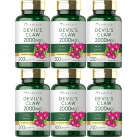 Carlisle Devil's Claw Devil's Claw 2000mg, 200 pieces, 6 pieces / 칼라일 데빌스 클라우 악마의발톱 2000mg, 200개, 6개