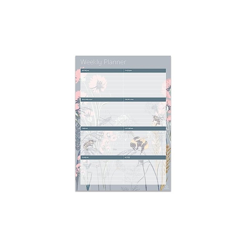 Exacompta - Ref GS024Z Weekly Planner, 90gsm Paper 210mm x