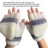 1 Pair USB Heated Gloves Mitten Winter Warm Full Finger