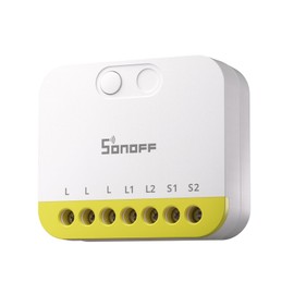 SONOFF MINI DUO-L Zigbee Smart Switch – No Neutral Wire, Zigbee 3.0, Dual Channel, Compact Design, Works with Alexa, Google Home, Hub Required