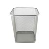 D.RECT Metal Bin Mesh 18L - Bedroom Bin, Trash Can,