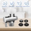 Bidet T Adapter, Leakproof 3 Way Tee Connector Bidet Attachment