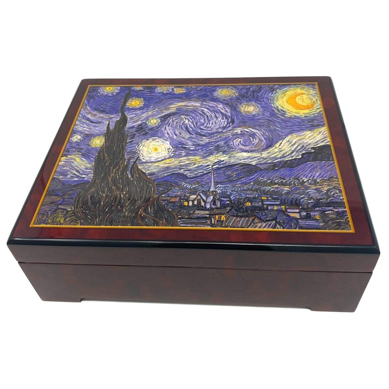 The San Francisco Music Box Company Van Gogh Starry Night