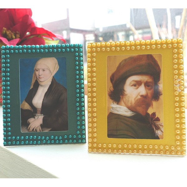 PHOTOBEE Pearl Photo Frames (2 Pack of Pearl Photo Frames,