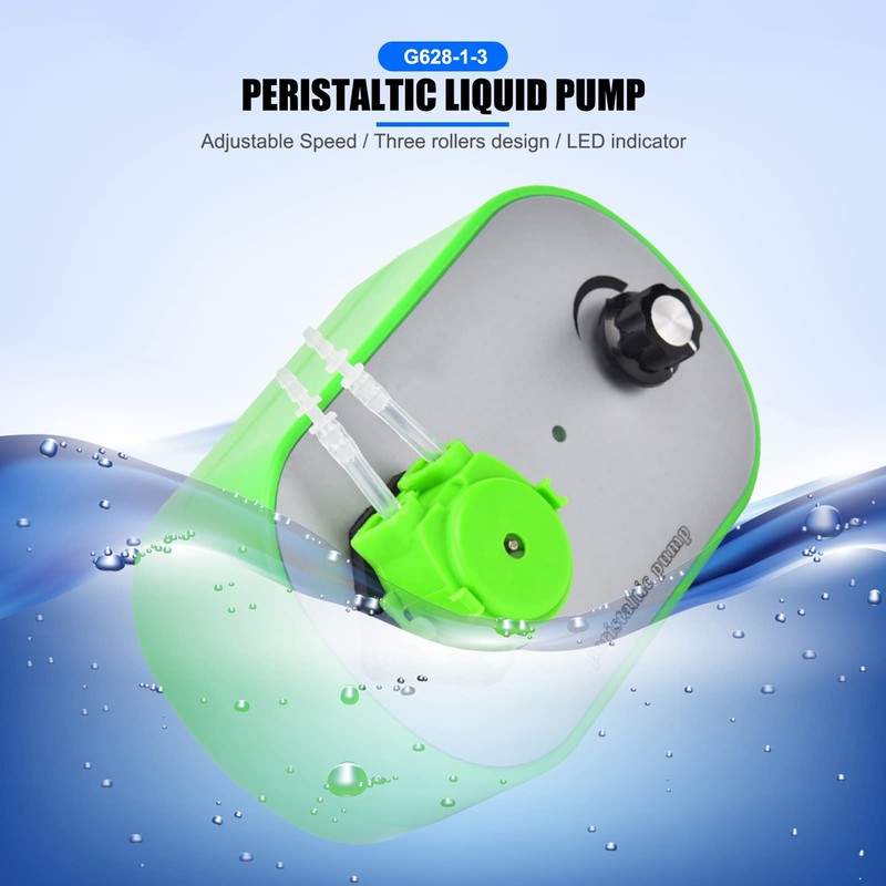 Peristaltic Pump, G628-1 Peristaltic Pump with Adjustable Speed Dosing Pump