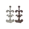 Comfify Fleur De Lis Cast Iron Toilet Paper Roll Holder