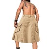 VATINNT Kilt for Men Scottish Tactical Kilt 23" Pleated Camo