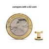 SILMEN Quality Flat Head/Concave Head Solid Brass Chicago Screw Rivets