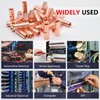 BAALA 520 PCS Non Insulated Butt Connectors Kit Pure Copper,