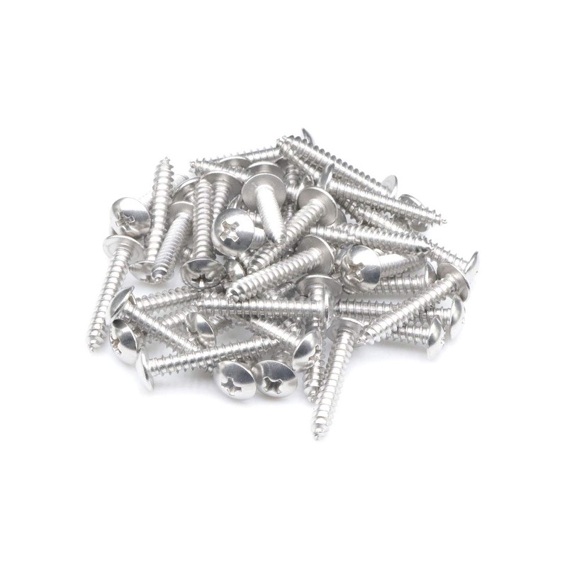IMSCREWS 200PCS Truss Head Phillips Self Tapping Sheet Metal Screws