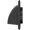 Grey Gravity Flap for Ø 100 mm / 4" Round