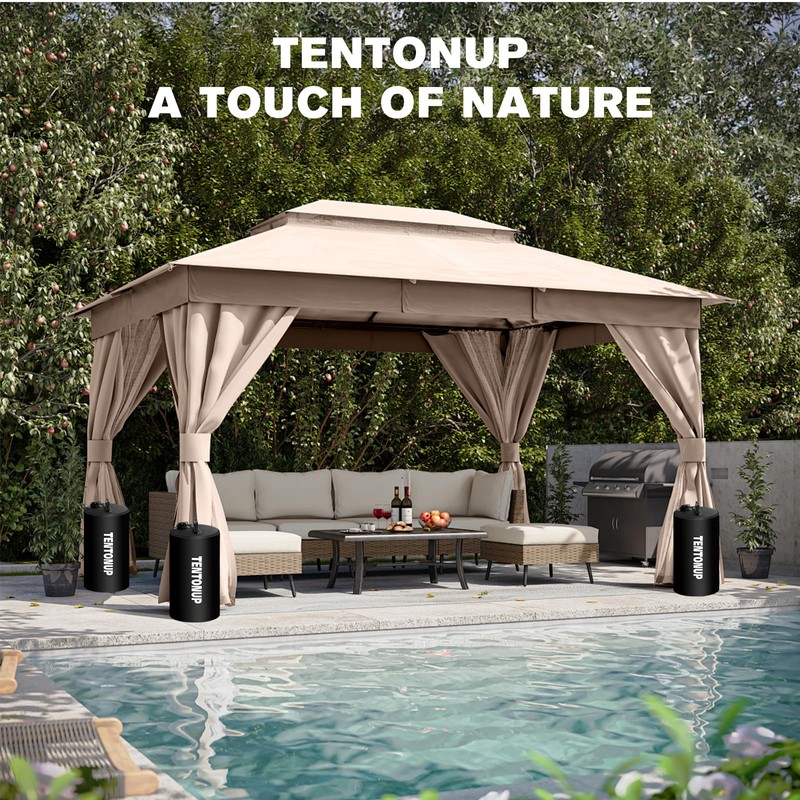 TENTONUP Canopy Water Weight Bags, 220 LBS Heavy Duty Canopy