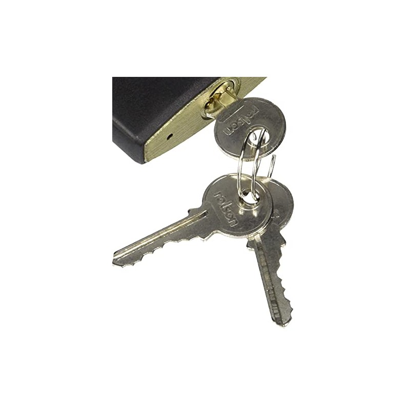 Rolson 66409 60 mm Black Iron Padlock