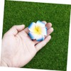 GRIRIW Flower Fake Wedding Decor 100pcs 6cm Plumeria Artificial Flowers