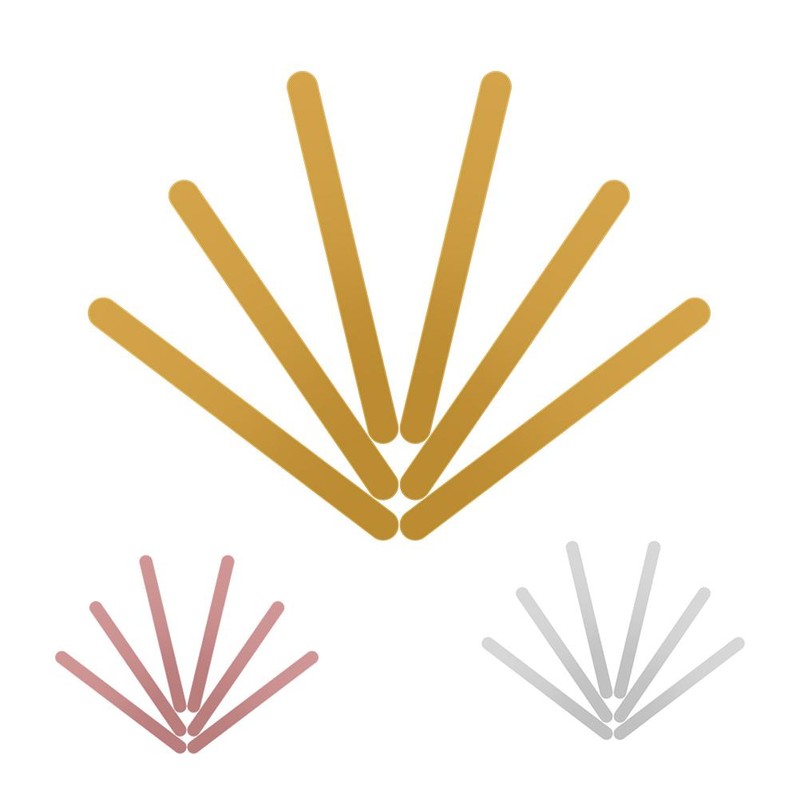 50PCS Acrylic Popsicle Sticks Reusable Cakesicle Sticks Party Favors for