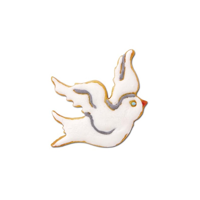 Staedter Embossing Swallow Cookie Cutter, Silver
