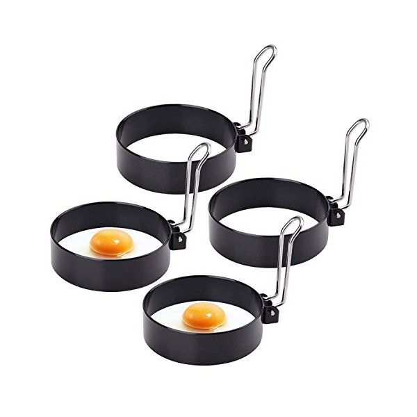 4Pcs Egg Round Ring Fry Egg Ring - Kitten Egg