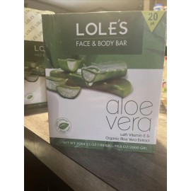 Lole’s Soap-LOLE’S Beauty Face And Body Soap W/Vitamin E & ORGANIC aloe vera extra￼ct