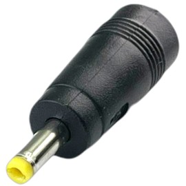 [Komon Product] DC Conversion Adapter (Outer Diameter 0.2 inch / Inner Diameter 0.1 inch / Female) to (Outer Diameter 0.1 inch / Inner Diameter 0.1 inch / 1.7 mm / Male) [5521-4717]