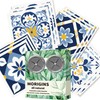 Morigins 12 Pack Swedish Dishcloths with 2 Push Towel Hooks
