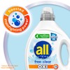 All Liquid Laundry Detergent, Free Clear for Sensitive Skin with