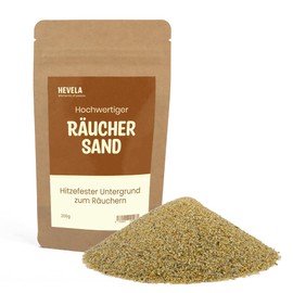 Hevela - Smoking Sand [Extra Fine] - 200 g - for Smoking - Premium Fire Sand as a Base for Incense Burners - for Frankincense, Incense Mixtures and Incense Sticks