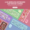 Mofii 666 Keyboard Mouse Combo Wireless 2.4G Mixed Color 110