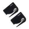 Staples Letter and Mail Opener, Concealed Blade, Black (6 Pack)