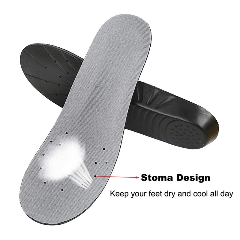 Plantillas de espuma viscoelástica para zapatos para hombres y mujeres,