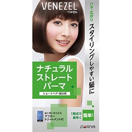 Venezel Natural Straight Perm for Short Hair