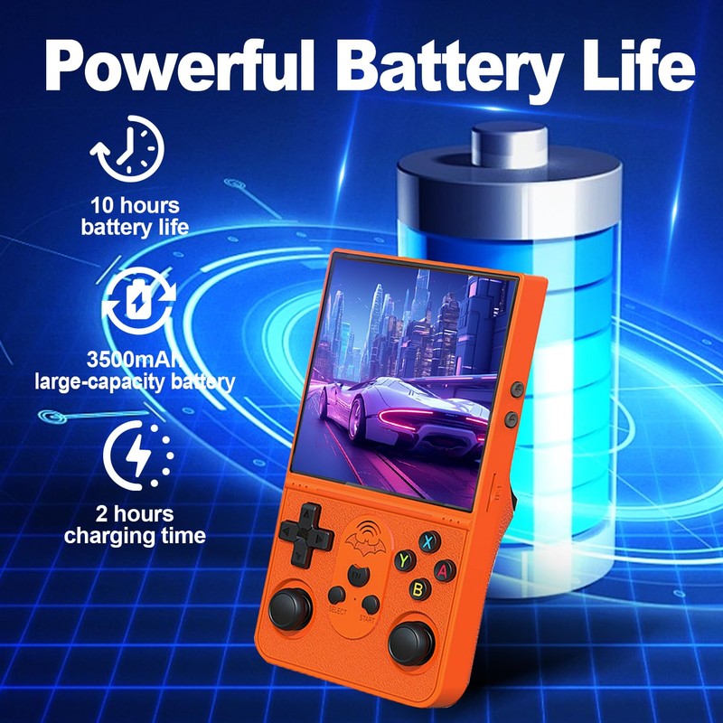 WYGAMING S600 Retro Gaming Console, Retro Handheld Console 4.0'' Screen