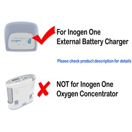 Auto/Boat Power Supply Cord for Inogen One G3 G4 G5 IO-500 IO-400 IO-300 / Rove 4 IO-401 External Battery Charger (NOT for Oxygen Concentrator), Inogen BA-303 BA-403 BA-503 KPL-060K-V1 KPL-060K-VI