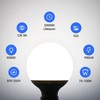 G25 LED Vanity Light Bulbs, 100W LED Globe Bulb Equivalent,