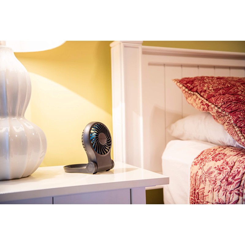 Treva 3.5 Inch Portable Desk Fan with USB Port -