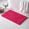 MIULEE Bathroom Mat Bath Mat Non Slip Anti Mould Chenille