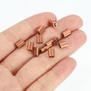 PATIKIL M2.5(3/32") Copper Crimping Loop Sleeve, 25 Pack Wire Rope