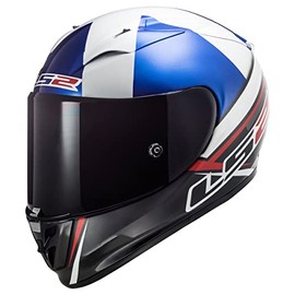 LS2 Helmets Arrow Evo Techno Helmet (Blue/White/Black - X-Large)
