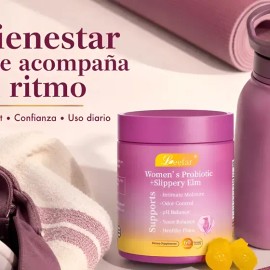Probióticos Femeninos 60 Gomitas Piña Flora Y Ph Diario