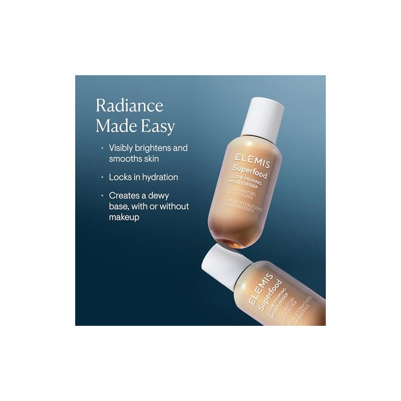 Superfood Glow Priming Moisturizer by Elemis for Women - 2